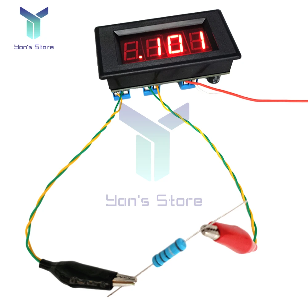 DC5V Tester rezystancji omomierz cyfrowy wyświetlacz DIY elektroniczny moduł do lutowania zestaw do ćwiczeń