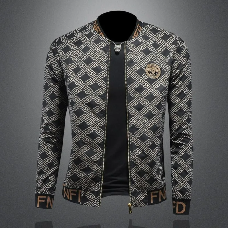 Senior Color Jacket Men's Coat Spring and Autumn 2025 New Spring Fashion Brand Plankton Men's Relaxation Top Baseball Uniform