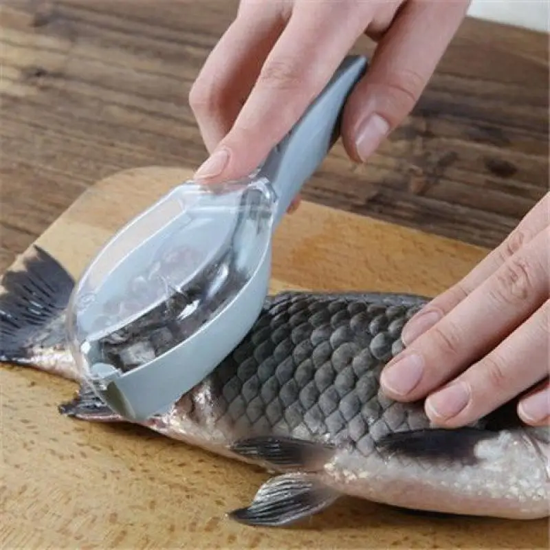 Simple and Practical Cute Fish Killing Manual Tools Home Kitchen Small Tools Fish Scale Scraper