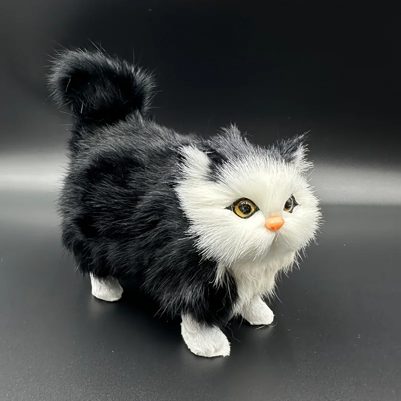 Small Simulated Persian Cat Decoration Window Decoration, Halloween, Thanksgiving, Christmas Gift for Cat Lovers