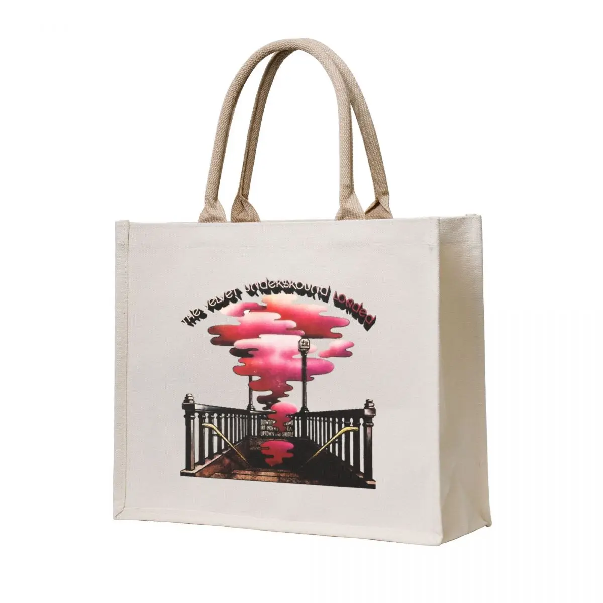 

The Velvet Underground Loaded Tote Bag Women's handbag tote bags aesthetic ecological bags Lady bags