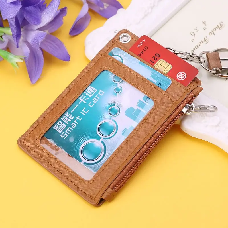 Business Credit Card Badge Coin Purse Holder Neck Strap Lanyard Keychain