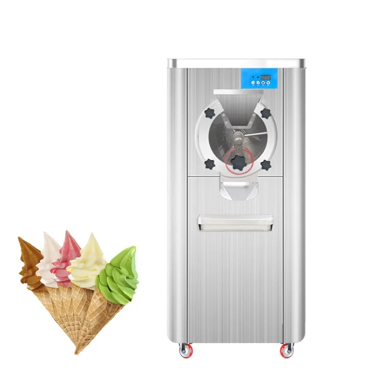 Commercial Ice Cream Robot Stainless Steel Hard Ice Cream Machine Soft Ice Cream Machine For Sale