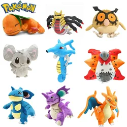 2024 Large Animals Mewtwo Arceus Rayquaza Eevee Charizard Pikachu Original Pokemon Stuffed Plush Toys For Child Girl Boy Gift