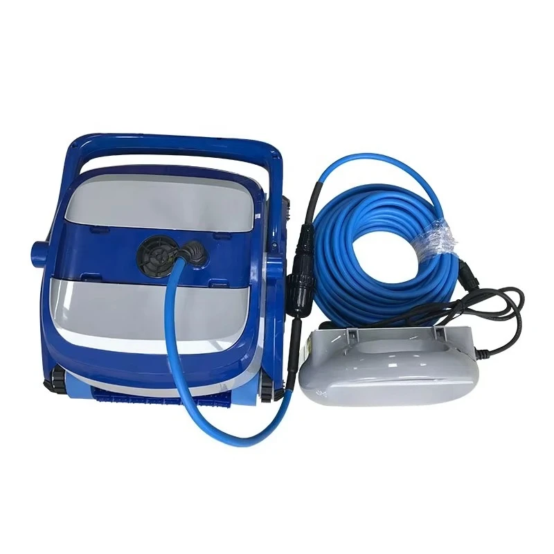 Swimming Pool Cleaning Robot for Automatic Cleaning of Underground and Above-ground Swimming Pools