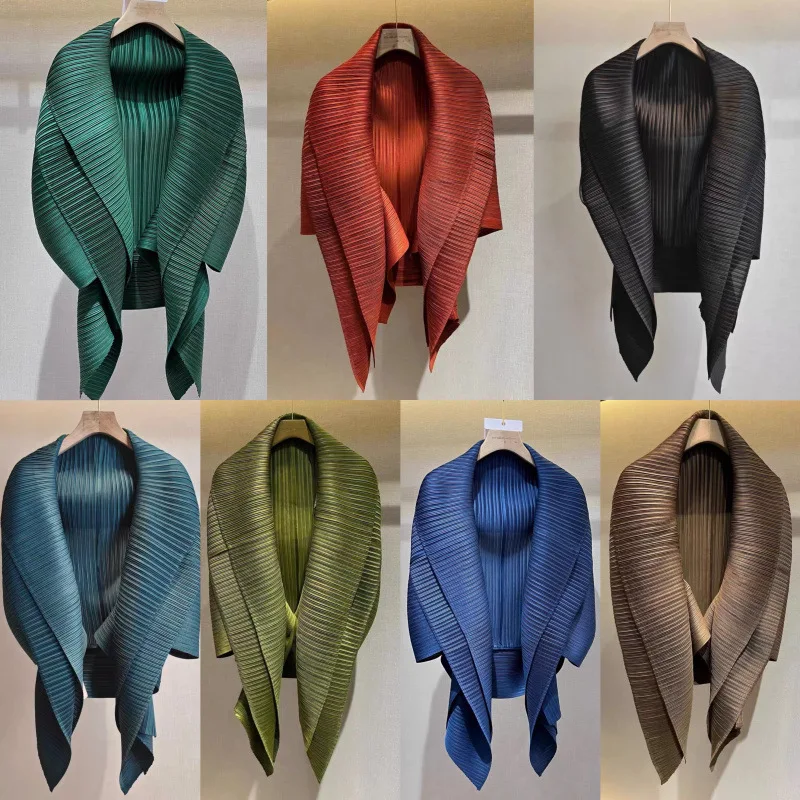 حجم كبير 2025 الخريف جديد المألوف المرأة التفاف معطف البوليستر النسيج التخسيس اللحوم تغطي تنوعا مطوي تصميم Stre... #2