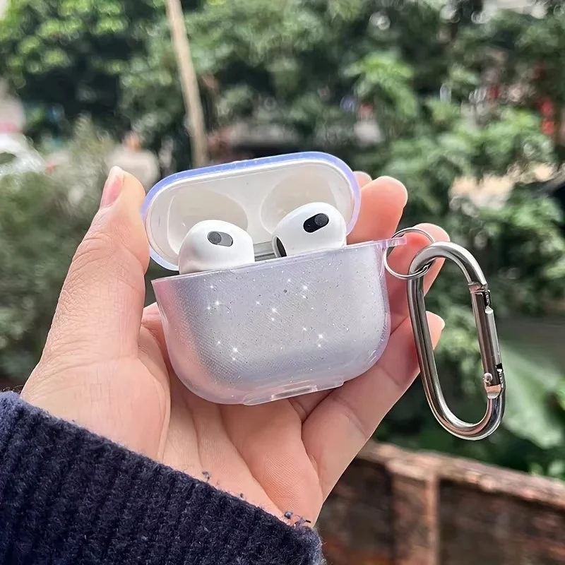 Drahtlose Bluetooth Headset Abdeckung Bling Glitter Für Apple Airpods 1st 2nd 3rd Gen Für Airpods Pro/Pro2 Fall kopfhörer Zubehör