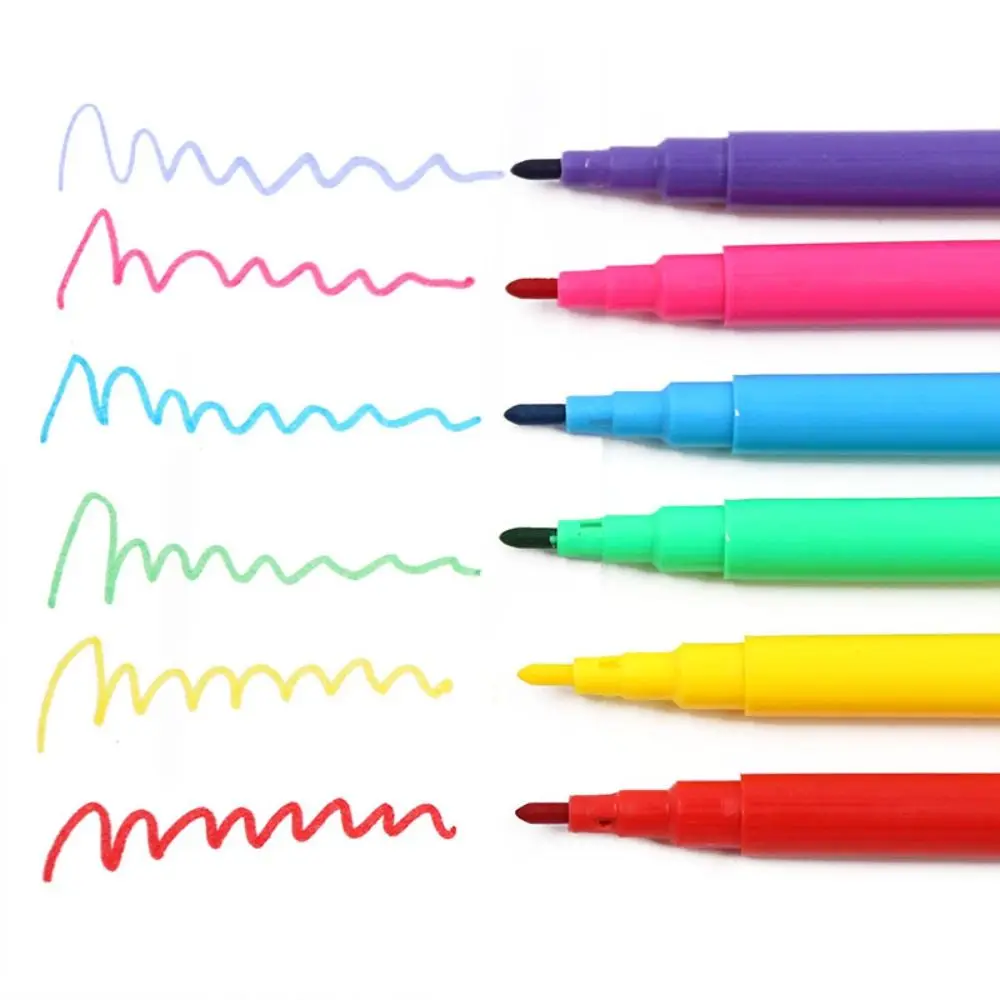 

Drawing Set Color Filling Colorful Watercolor Pen Drawing Toy Non-toxic Coloring Markers Friendly Safe Kids Gifts