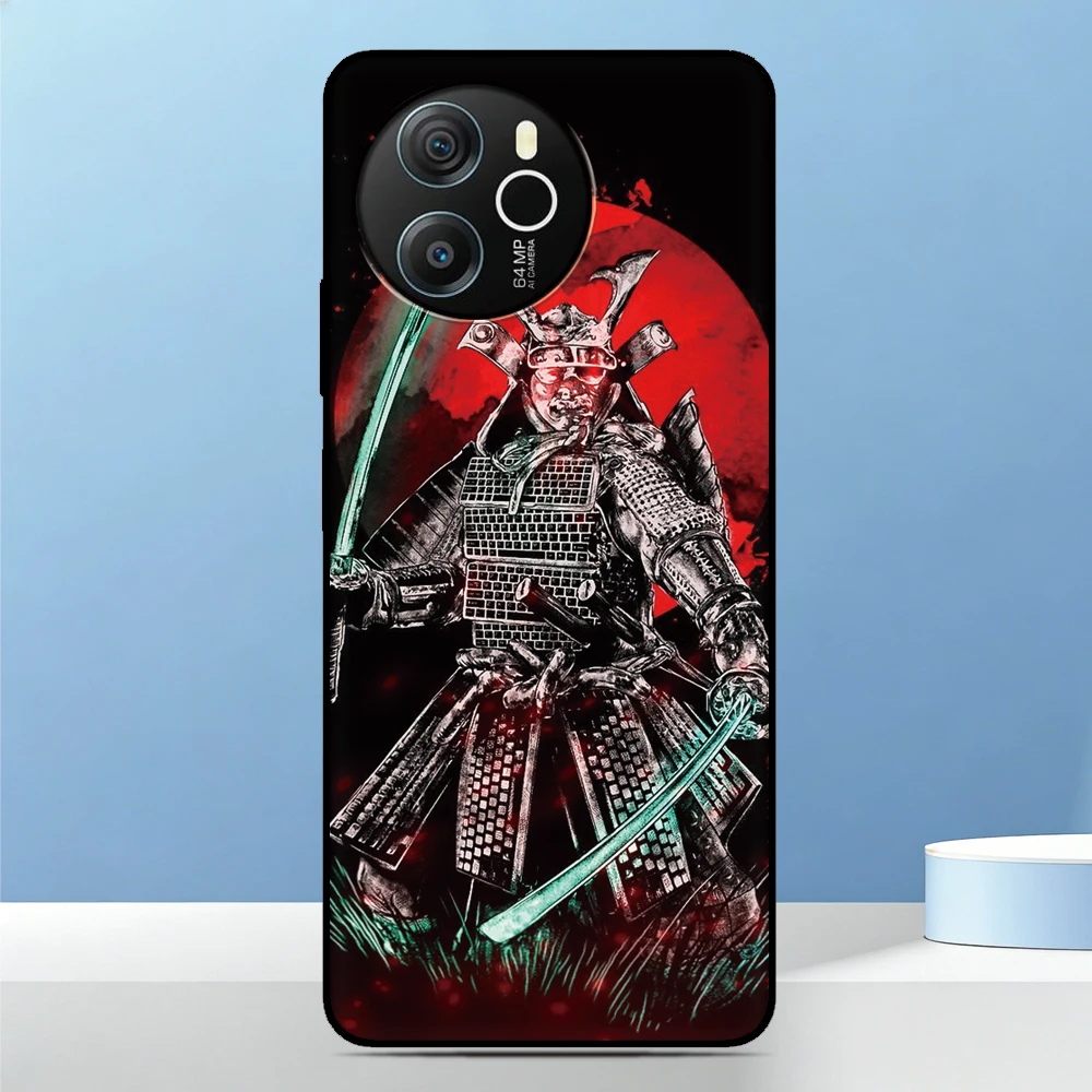 Hero Japan Samurai Phone Case For Nokia C32 G42 6.2 7.2 G21 C21 C01 G11 Plus C12 C31 C02 G22 G20 G10 C10 C20 8 C3 Custom Cover view 3