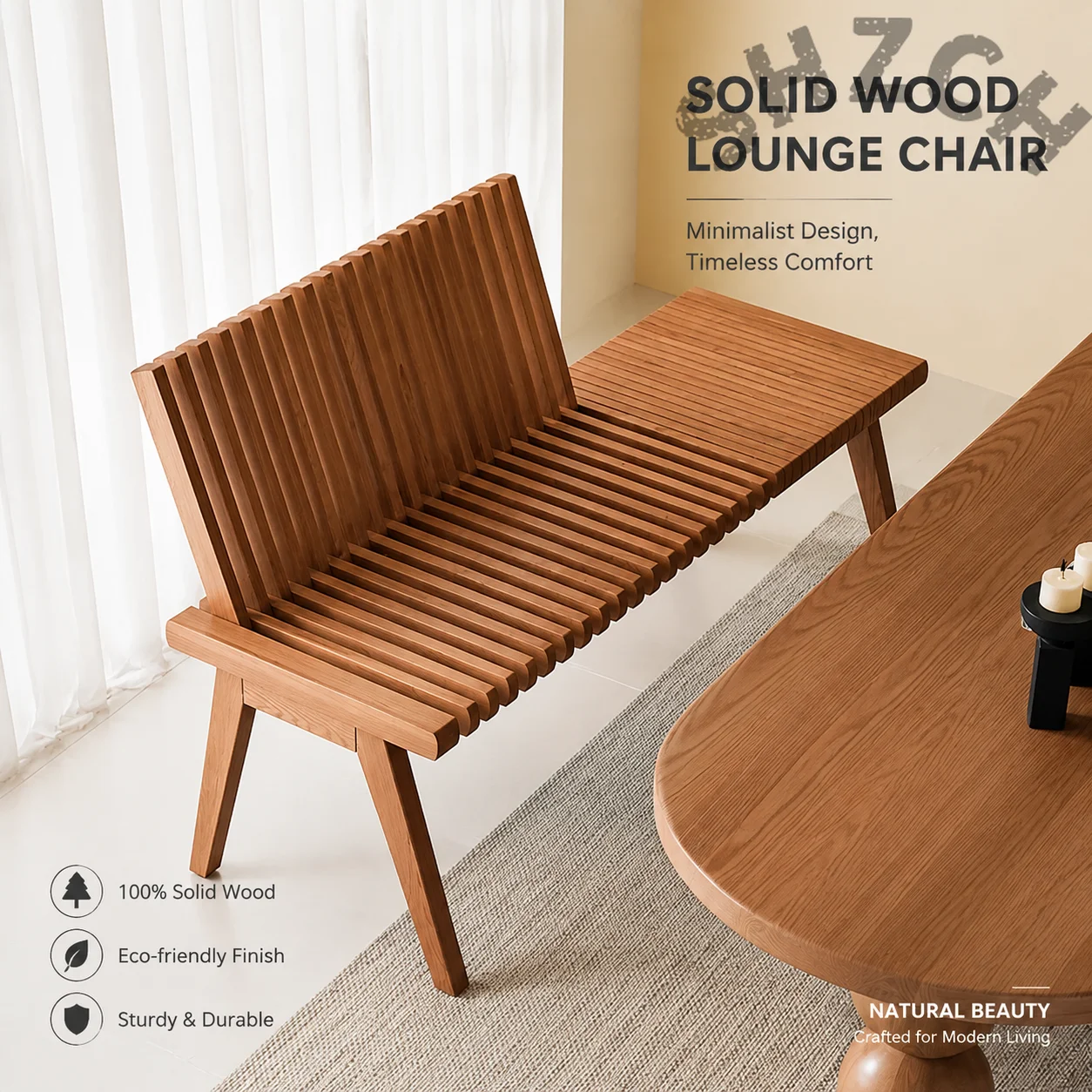 Taburete plegable de madera maciza, taburete largo creativo, taburete para cambiar zapatos, silla con respaldo, banco de lujo,