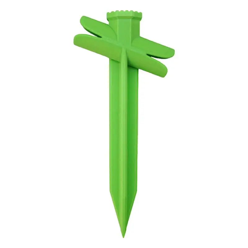 

Earth Anchors Heavy Duty Ground Stakes No-Drill Installation Camping Gear Shock Resistant Outdoor Gear For Beach Camping Outdoor