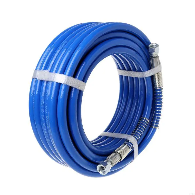 A2UD 15m Airless Paint Spray Hose Tube Pipe 3000PSI Sprayer Fiber For Sprayer Gun New