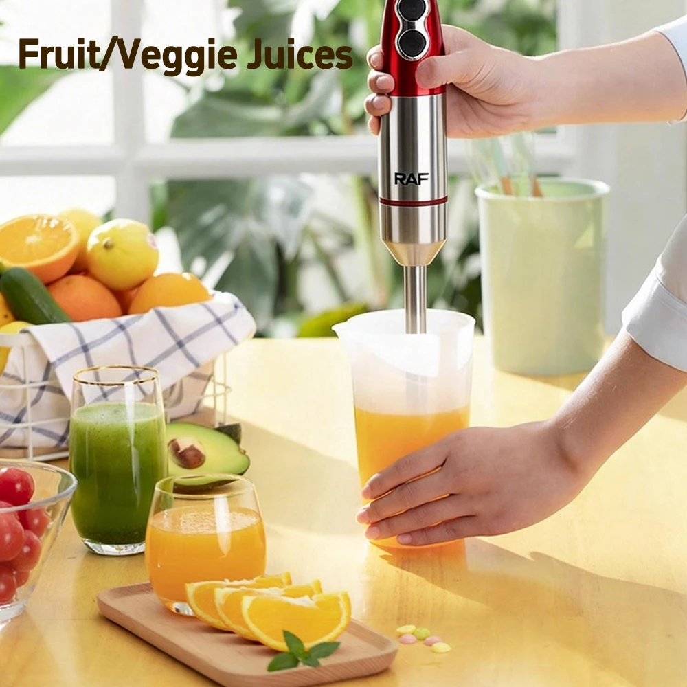 Stainless Steel Electric Food Juicer Grinder Single Rod Kitchen Small Appliance for Fruit Juicing And Food Preparing