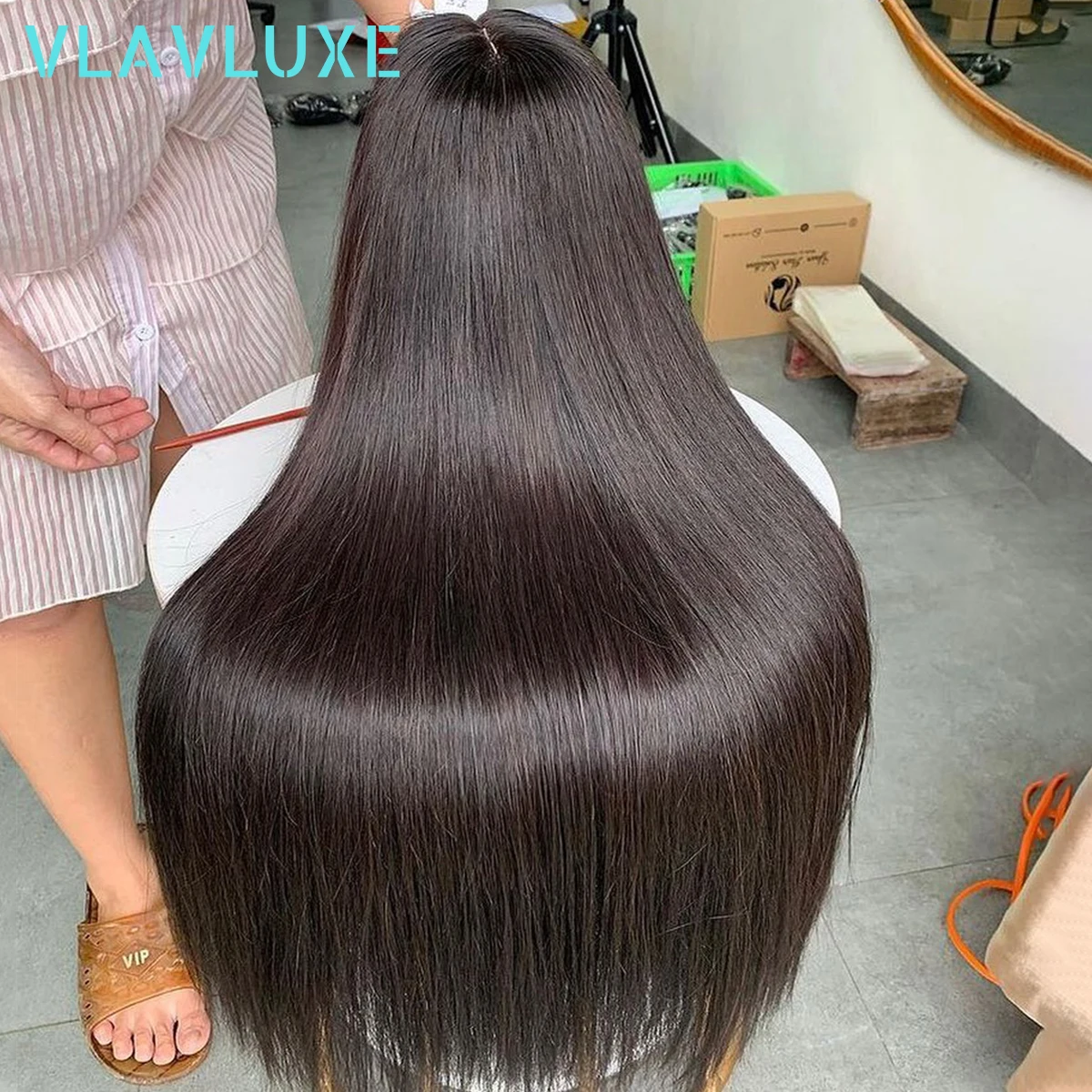 

Бесклеевые 30 36 дюймов 300 Плотность Парики Прямые человеческие волосы 13x6 HD Парик фронтальной части шнурка 100% человеческие волосы Wear And Go Парик из бразильских волос