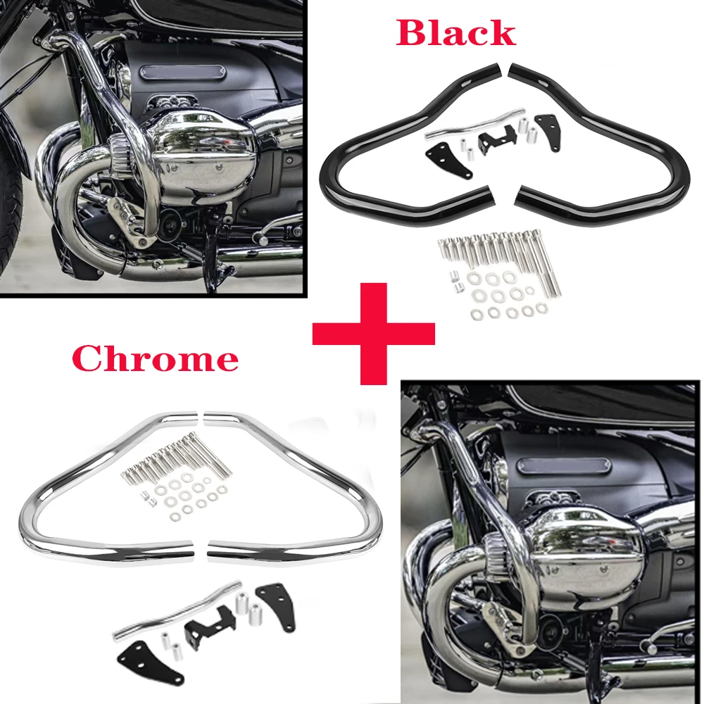 

For BMW R18 Classic R 18 2020-2024 Highway Engine Guard Motorcycle Crash Bars Bar Bumper Protector Stunt Cage Fairing Protection