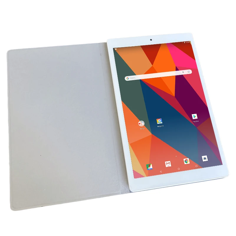 10.1 POLLICI 1 GB di RAM 16 GB di ROM M16QF2 Android 8.1 Tablet PC MT8163 Quad Core 1.3 GHz Doppia fotocamera WIFI Tipo di cartella Custodia per il trasporto