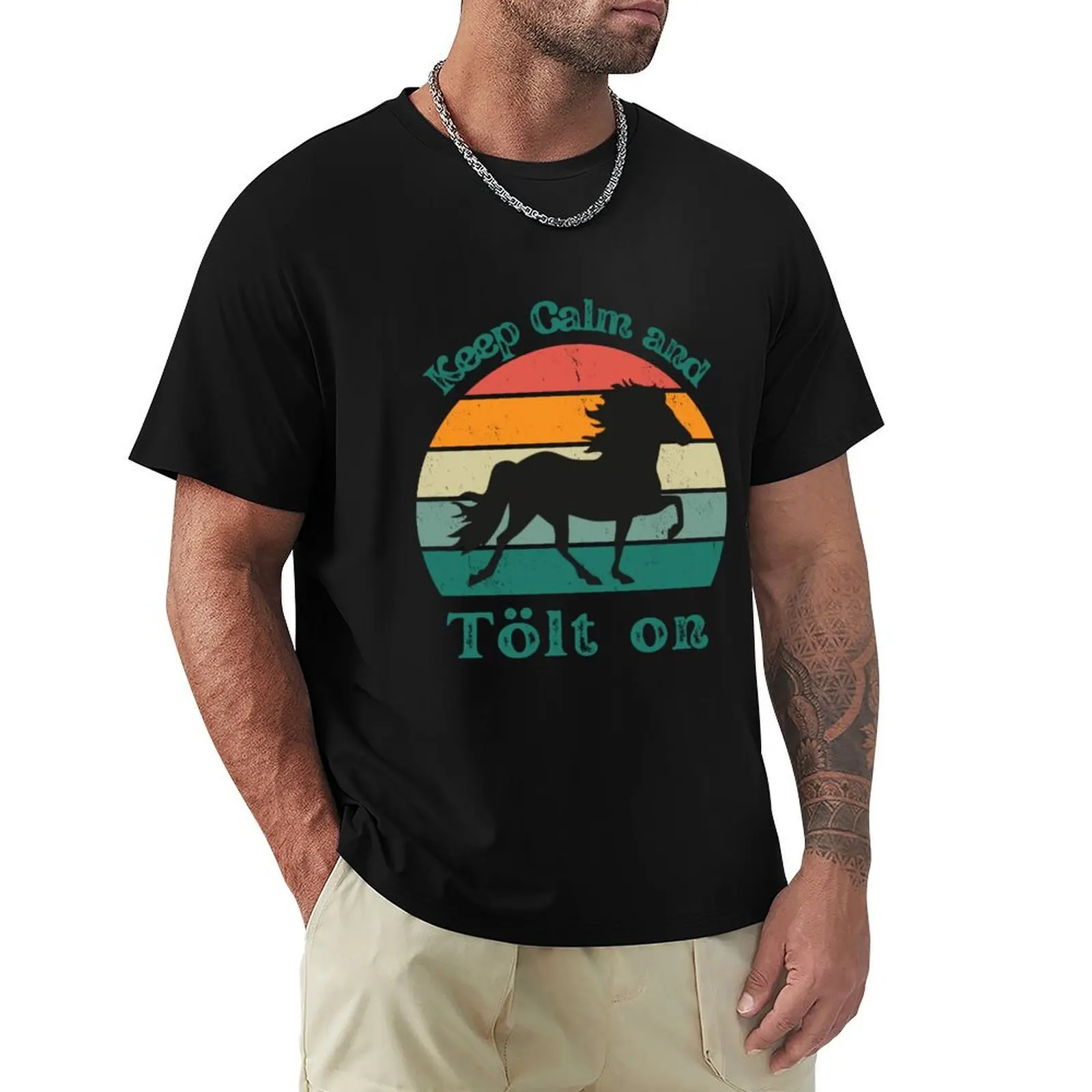 

Keep calm and tlt on T-Shirt tshirts personalised sports fans mens graphic t-shirts funny