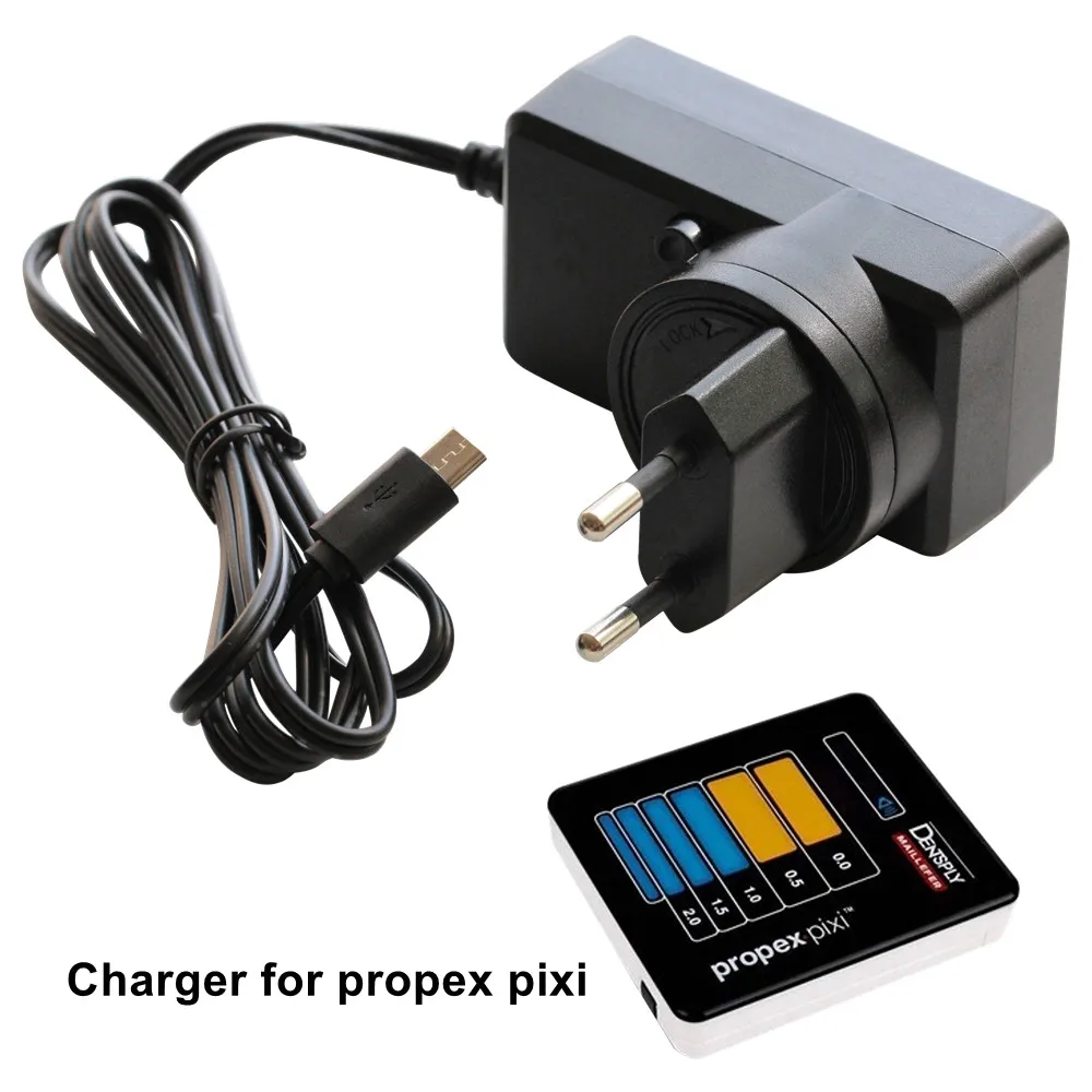 1 Set AC/DC Endo Apex Locator Power Adapter Battery Charger for Dentsply PROPEX pixi Mini US/EU/AU/UK Plug Dental Equipments