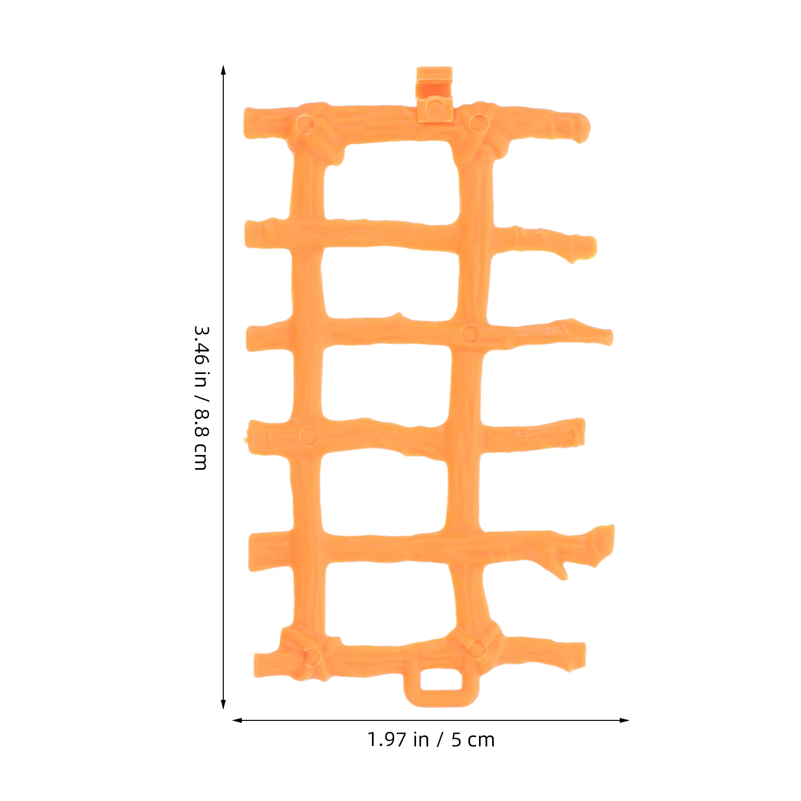 50개 플라스틱 미니어처 펜스, 자연스러운 나무 느낌의 정원 장면, 공예 전시, 농장 장식용 미니 펜싱