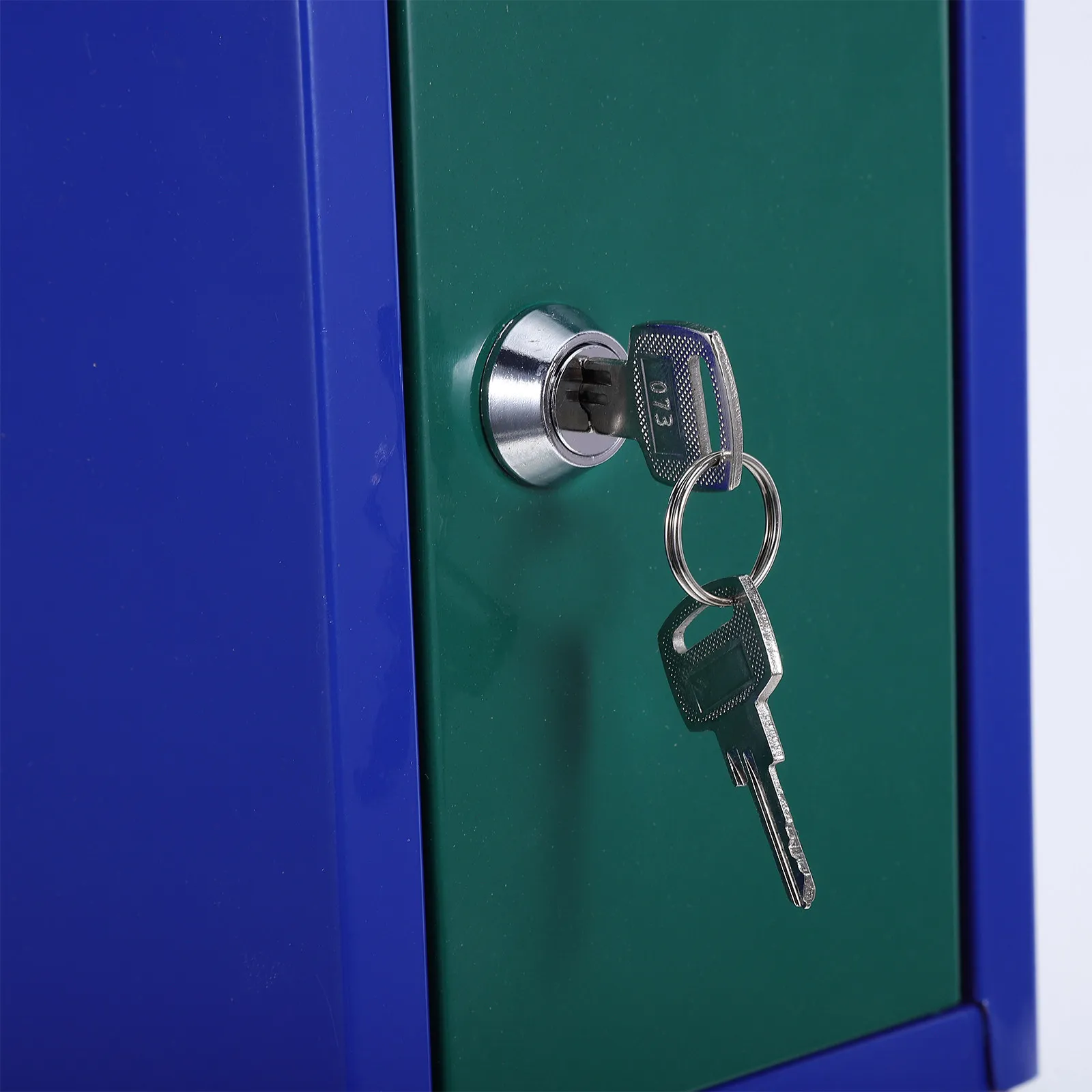 Mini Key Lock Safe Box Portable Metal Lockable Storage Box Matte Finish Small Home Office Dorm Room Security Safe for Cash
