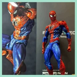 In Stock 16cm Spiderman Peter Parker Anime Figure Kaiyodo Amazing Yamaguchi 2.0  Action Figure Toys kids Gift Model Collection