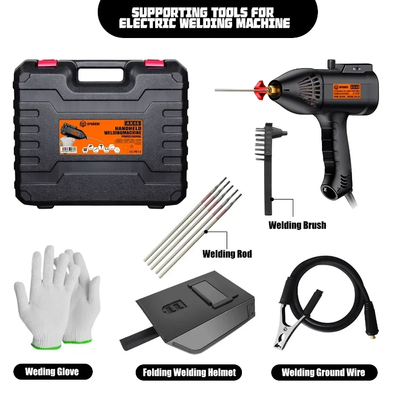 3900W Electric Welding Machine 110/220V±15% Portable Arc Welder Machine Handheld Welder Machine Fully Automatic Intelligent Tool