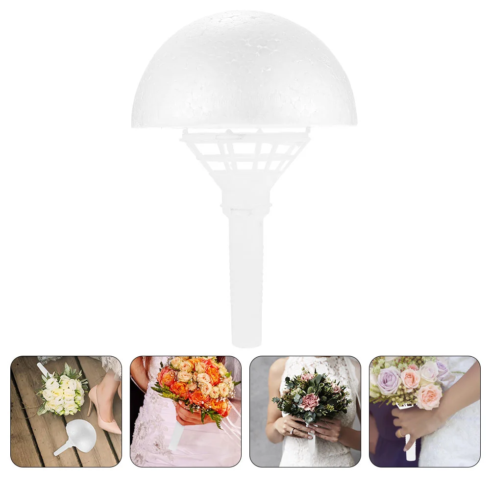 Support de Fleurs en Mousse et Plastique pour Patients, Matériel de Bouquet pour Mariée, Accessoire de Bouquets de Mariage