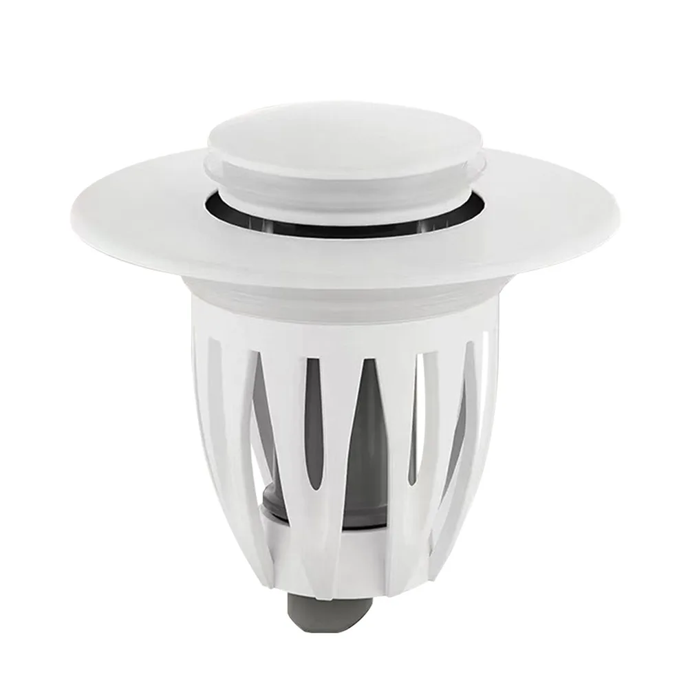Copper Core Floor Drain Filter Mesh Hair Trap Sealing Cover Pop Up Drain Filter Anti-clog Multifunctional Washbasin Bounce Core