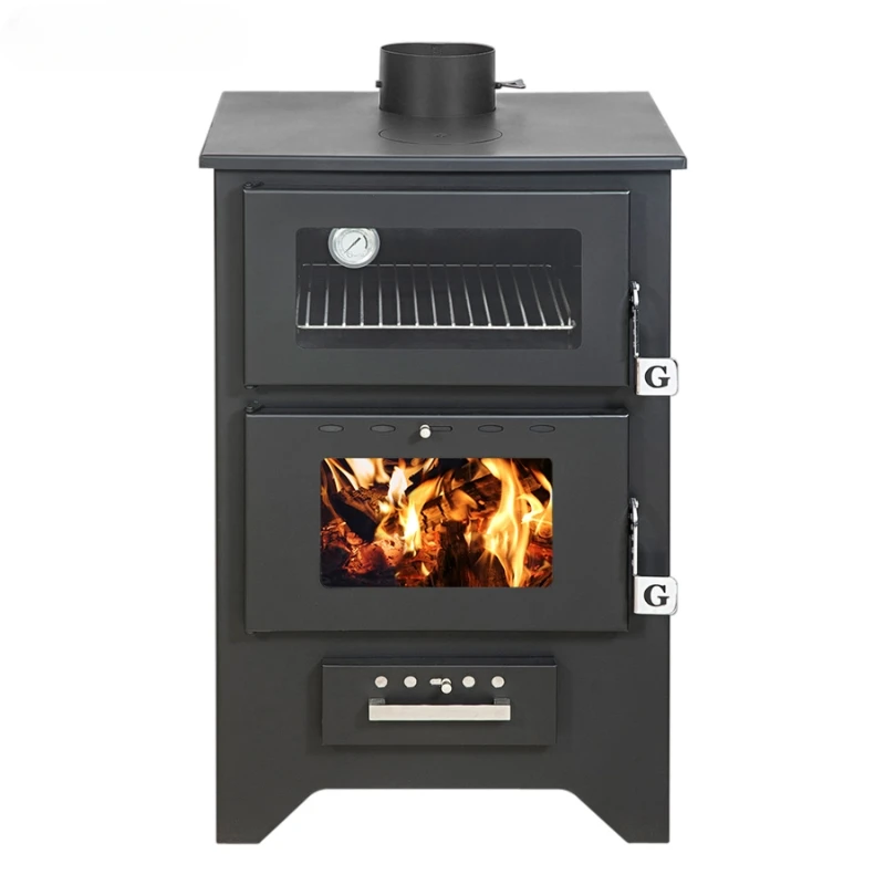 14,8 kW Quality Wood Burning cooking Stove with Oven | 80% Efficiency