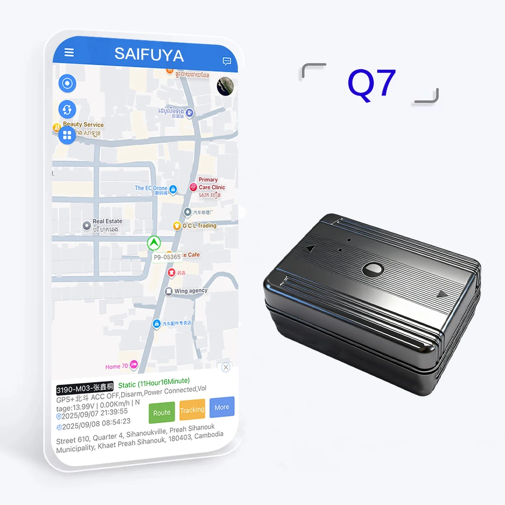 Global Gps Positioning Tracker for Cars and Motorcycles, Mini Vehicle Anti-Theft Positioning Device, Wireless 4g