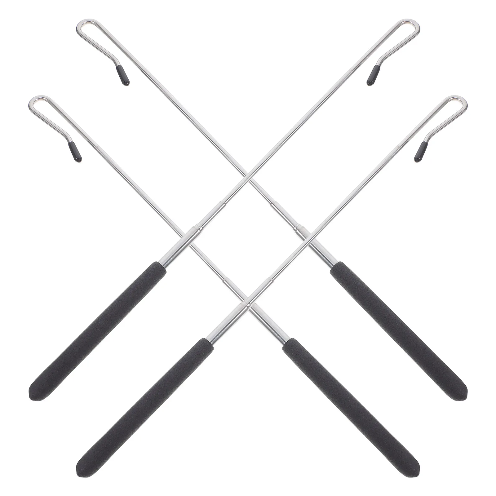 

4pcs 21 Inch Adjustable Puppet Rods Metal Arm Handles Manipulation Puppet Manipulation Hand Rods Accessories For Puppets