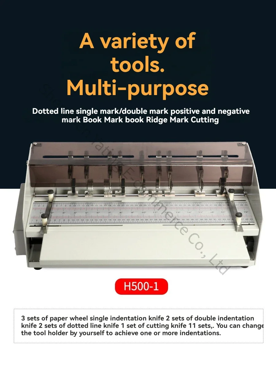 New Electric Dotted Line Indentation Machine Adhesive Marking Machine, Graphic Solid Line Photo Album, Dotted Line Press Machine