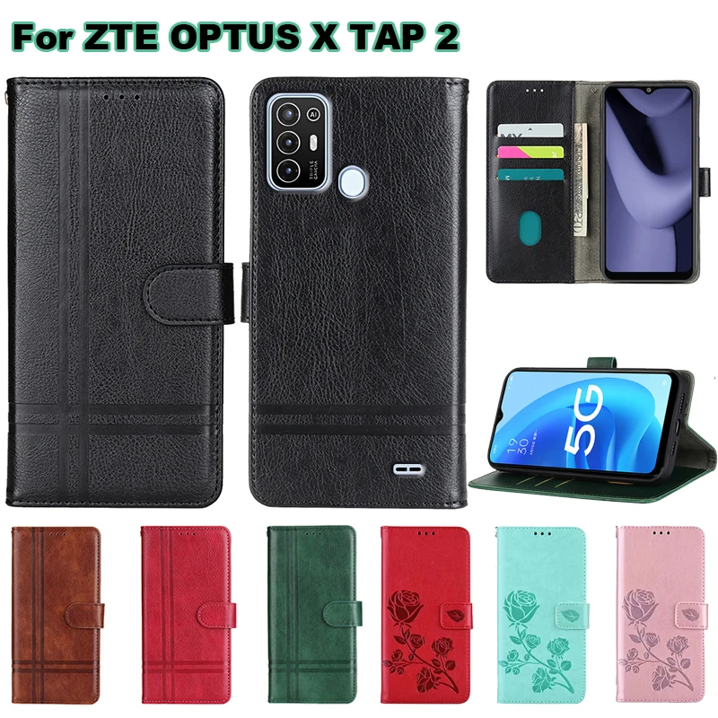 For чехол на ZTE Optus X Tap 2 P652 Case Wallet Leather Phone Fundas Flip Cover For Carcasas ZTE Changxing 30 1010L Mujer Hoesje