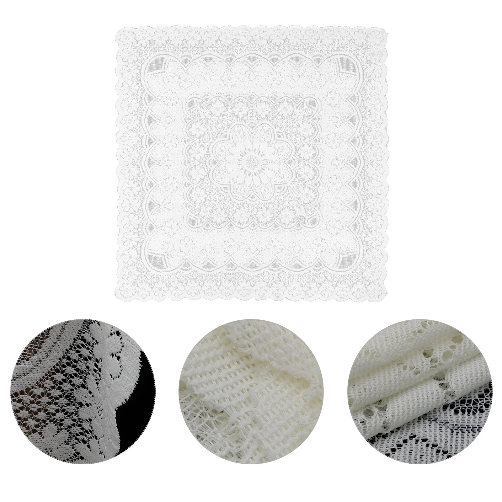 

1Pcs Elegant Hollow Tablecloth Polyester Material Flower Pattern Country Style Home Hotel Wedding Decor