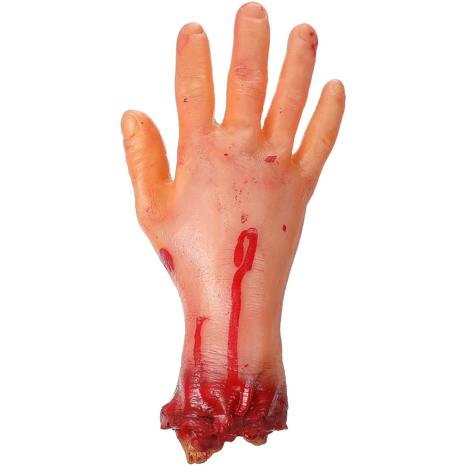 20x12cm Kinder gebrochene Hand Blut Horror Halloween Dekoration abgetrennte Gliedmaßen Neuheit tote gebrochene Hand Gadgets