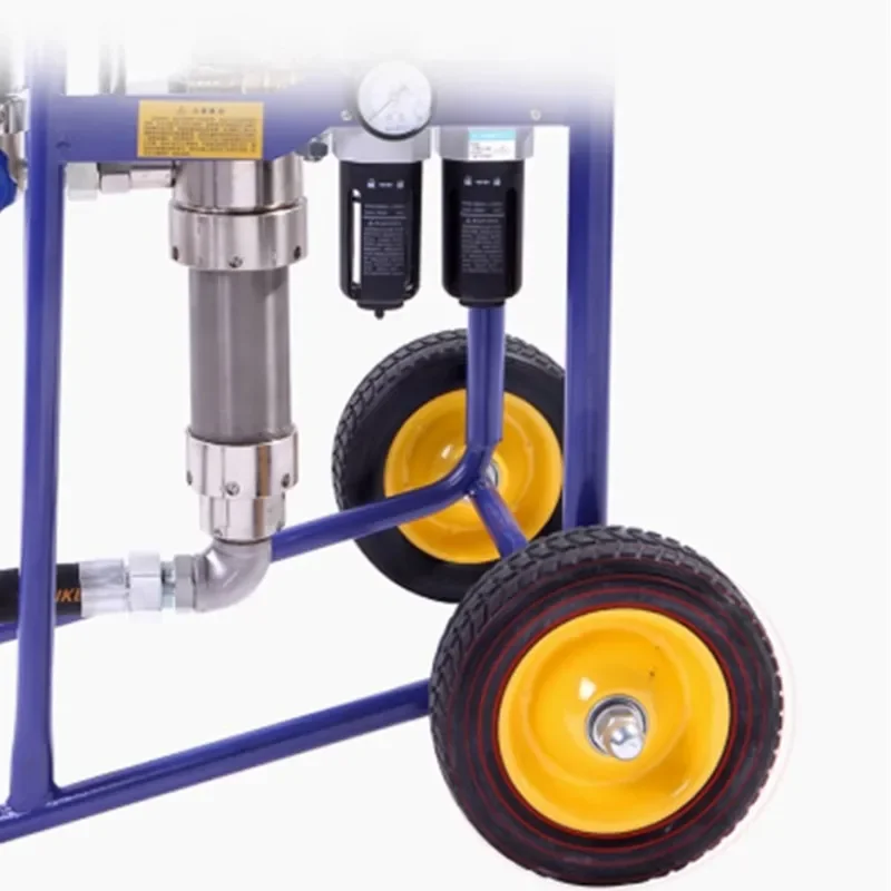 Pneumatic spraying machine Steel structure epoxy zinc-rich fireproof coating paint spraying machine inner wall spraying machine