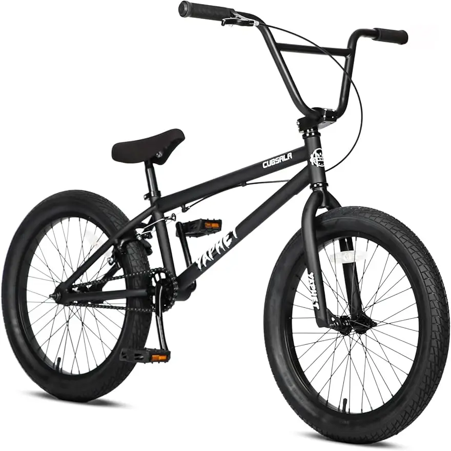 cubsala Yaphet 20 Inch Freestyle BMX Kids Bike for Over 6 Years Old Boys Teen and Beginner Riders Motorcross Bicycles, Multiple