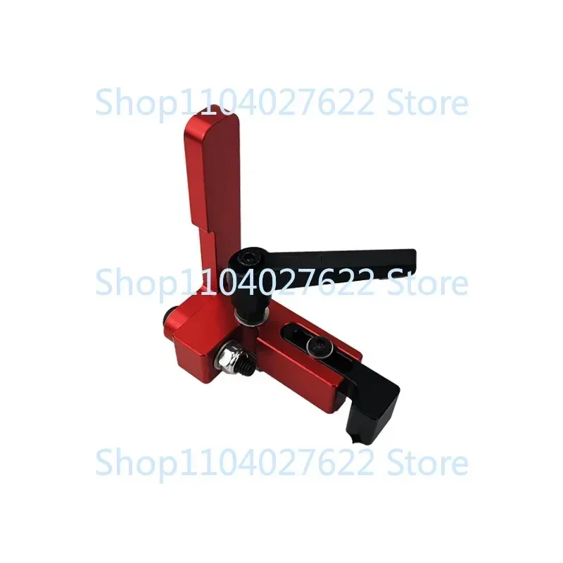 Woodworking Slide Stopper Type 75 Abutment Connector Guide Rail Push Handle Flip Table Saw Positioner