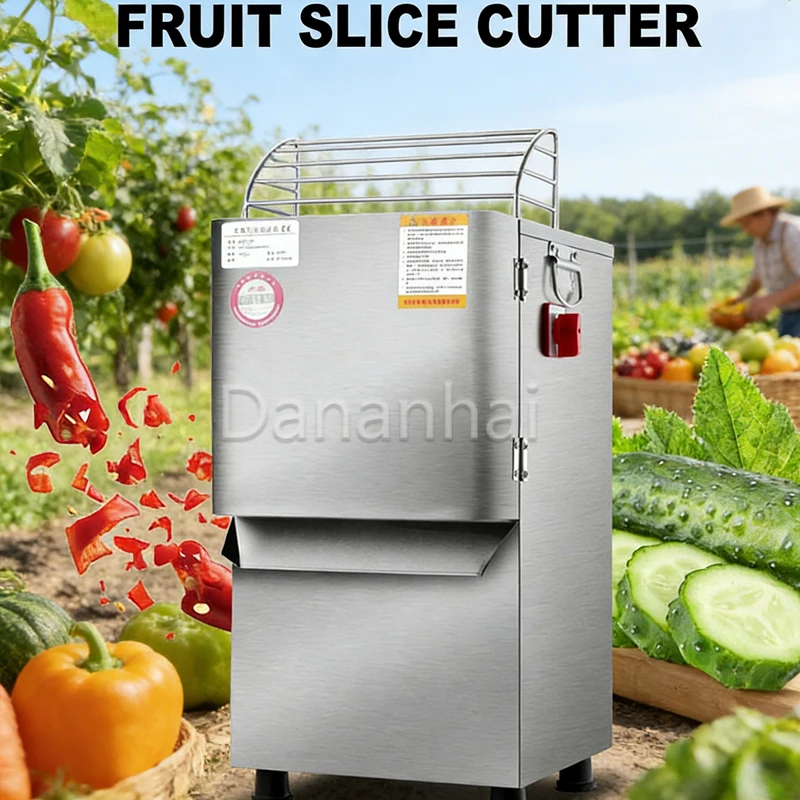 Electric Vegetable Slicer Fully Automatic Shredder for Cucumber Potato Radish Kitchen Appliance Food Processor