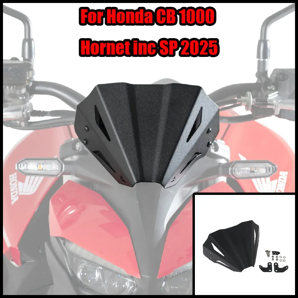 

Ветровой дефлектор мотоцикла, обтекатель, защитная пленка для экрана для CB 1000 Hornet SP 2025 для Honda CB1000 Hornet, спойлер на лобовое стекло