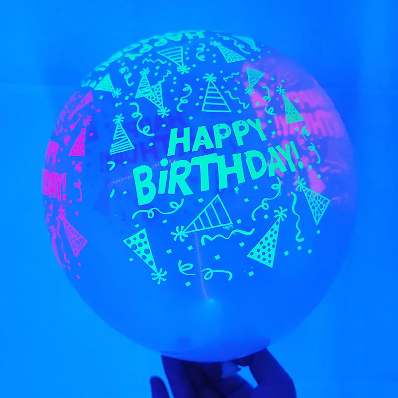 Neon-Party-Geschirr Tischdecken Becher Teller Banner Servietten Strohhalme Luftballons Neon-Glow Geburtstagsparty-Dekorationszubehör – Detail 3