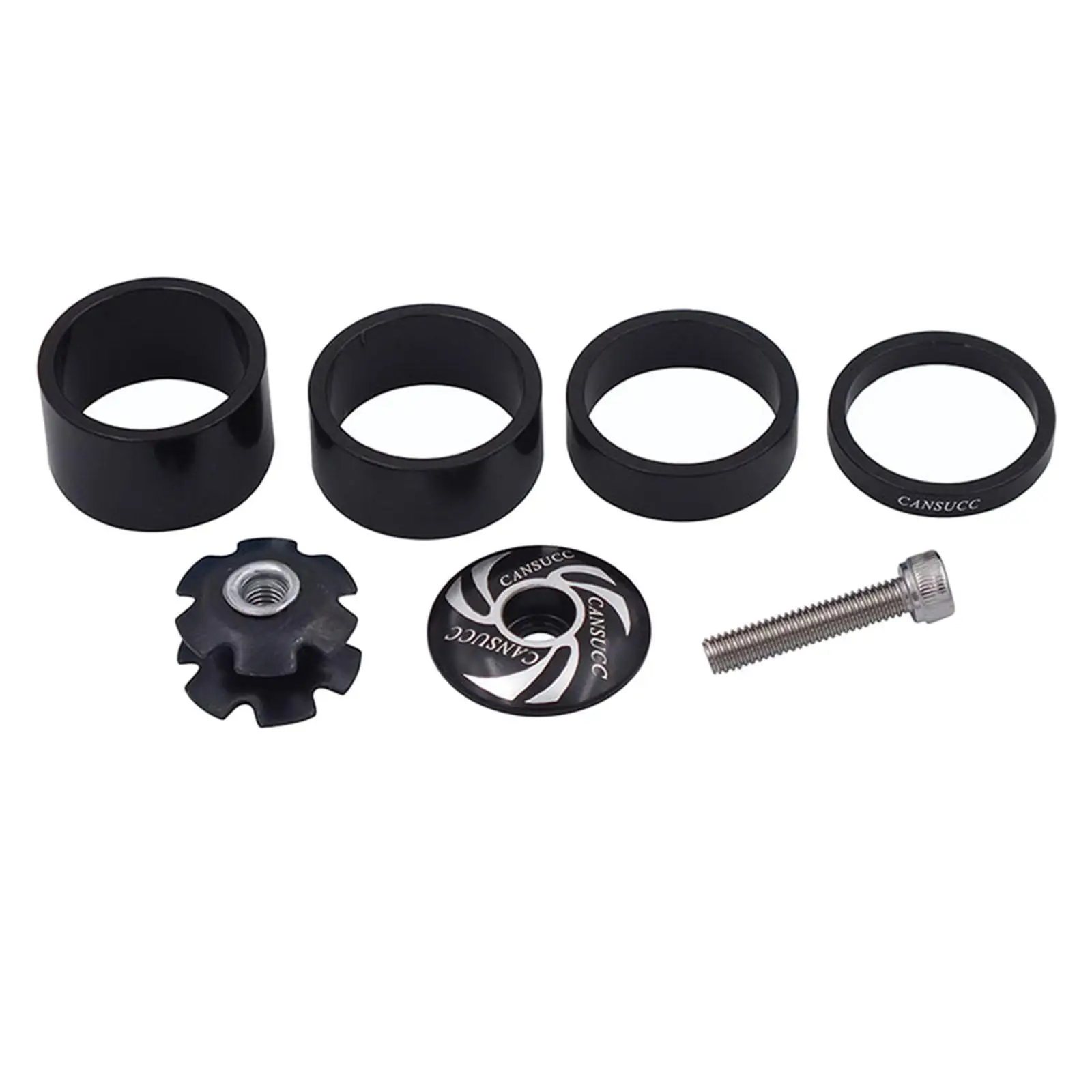 4Pcs Headset Spacers 1-1/8