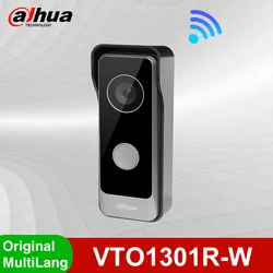 Dahua-intercomunicador inalámbrico para puerta de Villa, sistema de protección de seguridad, VTO1301R-W, wifi, IP65, Audio bidireccional, vídeo, timbre, H.265