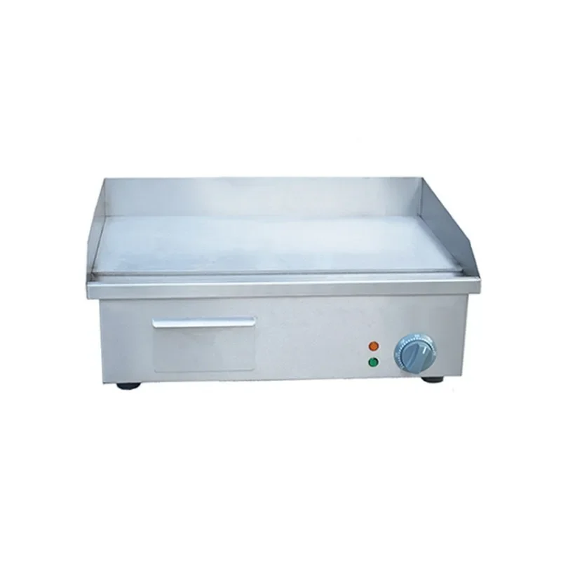 Desktop Electric Grilling Stove Pancake Machine Commercial Electric Flat Grilling Stove Snack Equipment Fried Tofu 6