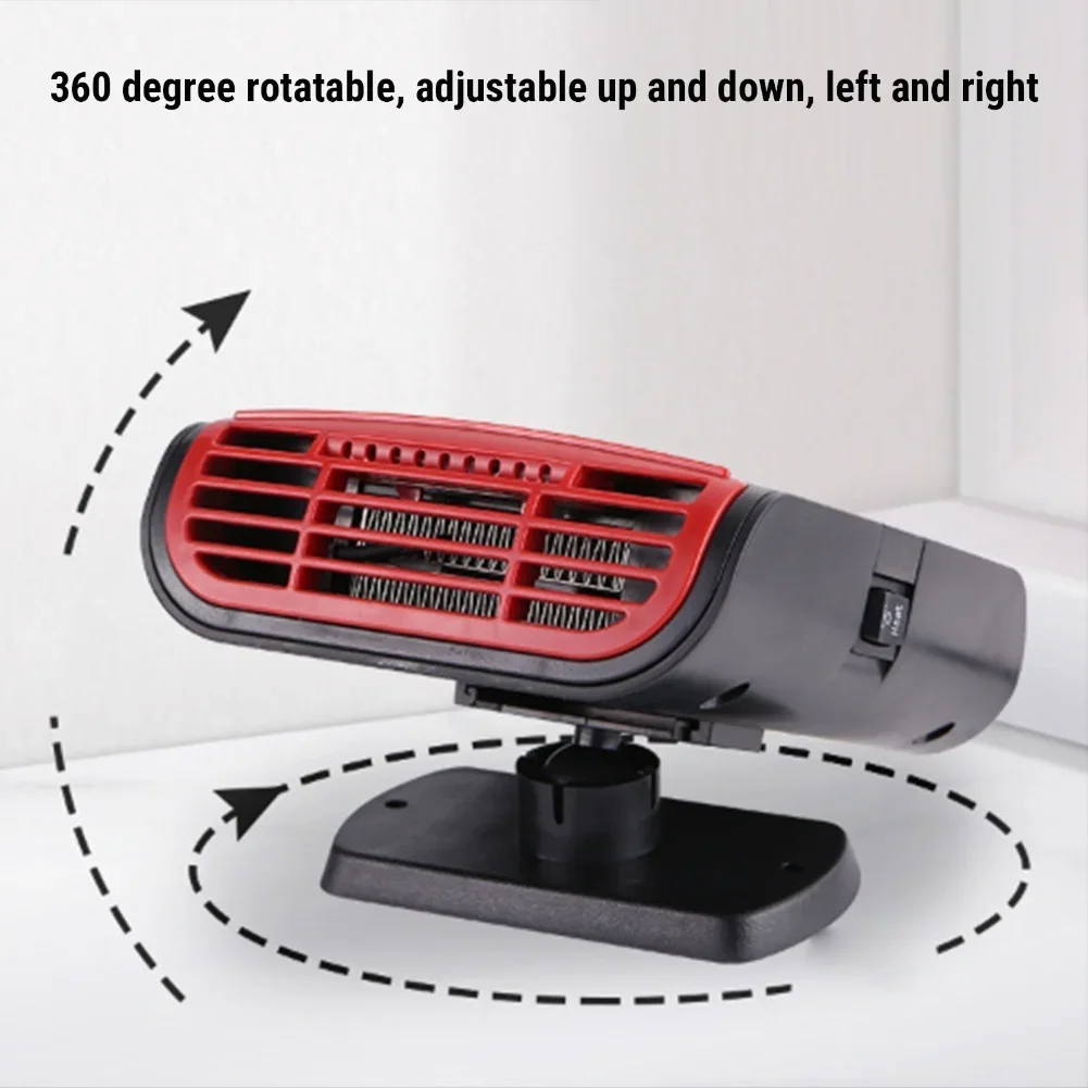 Multifunctional Portable Car Heater 150W for Defrosting and Defogging Windshields Suitable for RVs SUVs Sedans and Trucks
