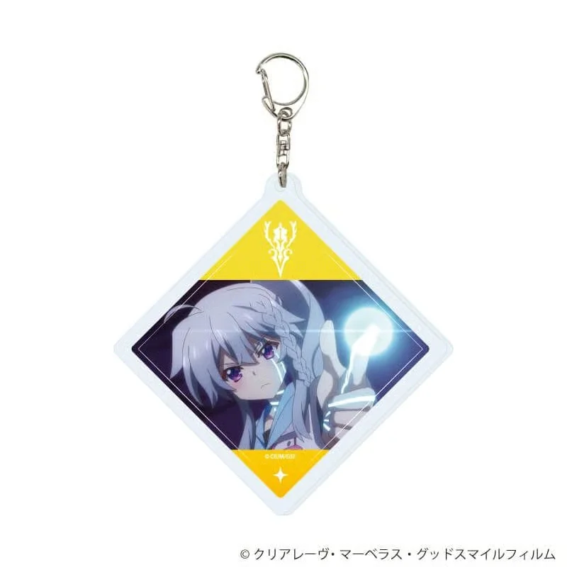 9-nine- Ruler's Crown Miyako Kujō Sora Niimi tetragonum Acrylic Pendant Keychains bag decorations cartoon character Fans Gifts