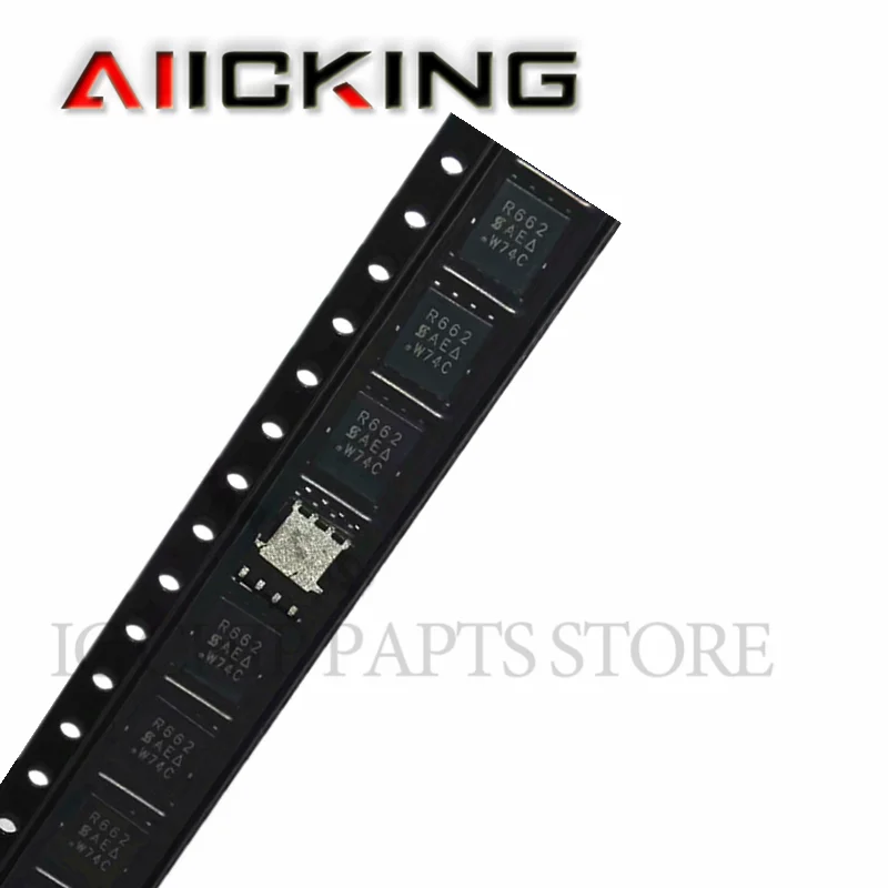 SIR662DP-T1-GE3 5 قطعة/السلع ، PowerPAKSO-8 QFN8 ، SMT N-قناة MOSFET 100 A ، 60 فولت ، 0.0022 أوم ، 10 فولت ، 1 فولت ، رقاقة IC الأصلي ، في الأوراق المالية