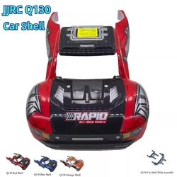 JJRC Q130 RC High-speed Car Parts Electric Four-wheel Drive Off-road Vehicle Short Card Original PVC Car Shell Pillar Assembly