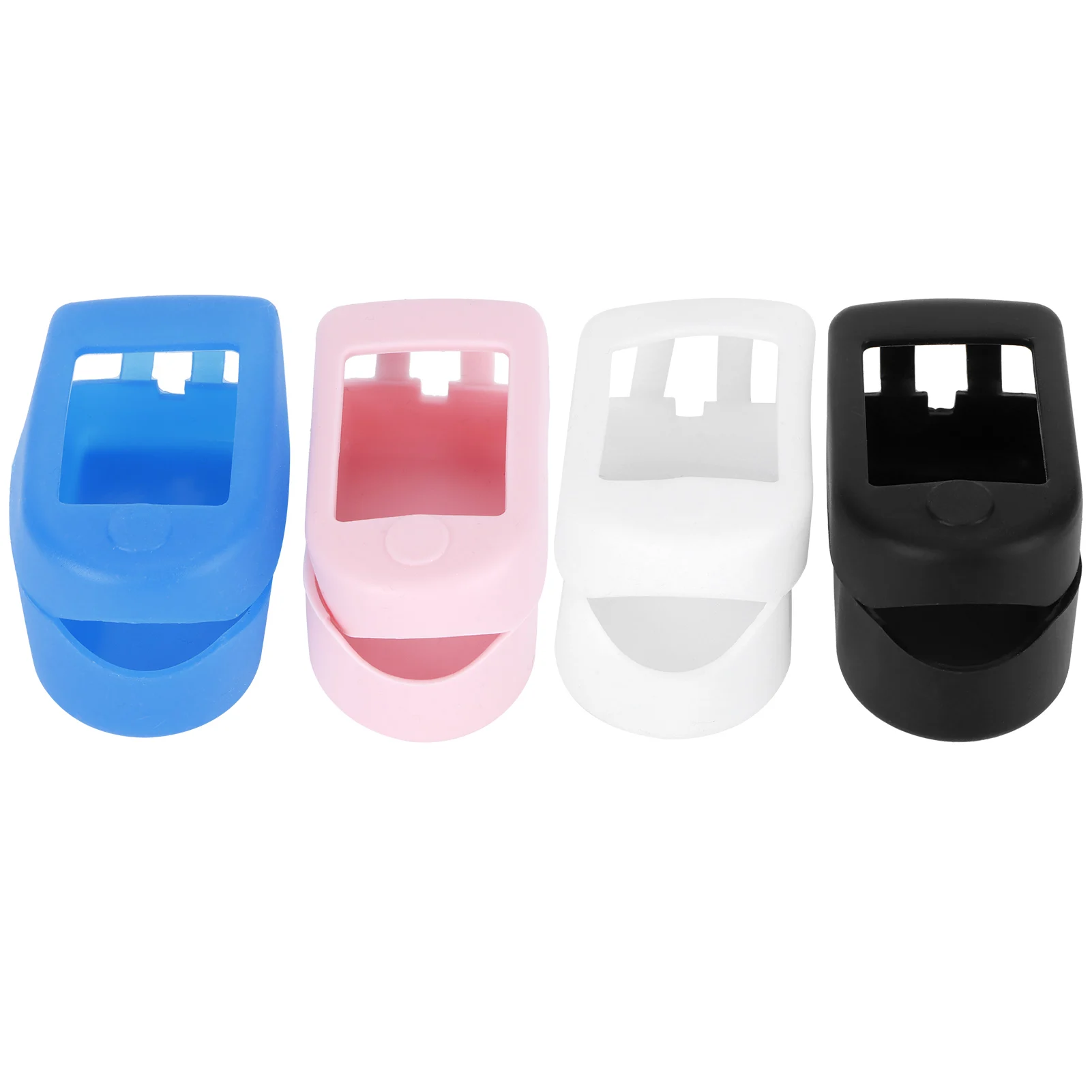 Blood Oxygen Case Oximeter Cover Fingertip Blood Oxygen Saturation Monitor Cover Portable Silicone Fingertip Pulse Monitor