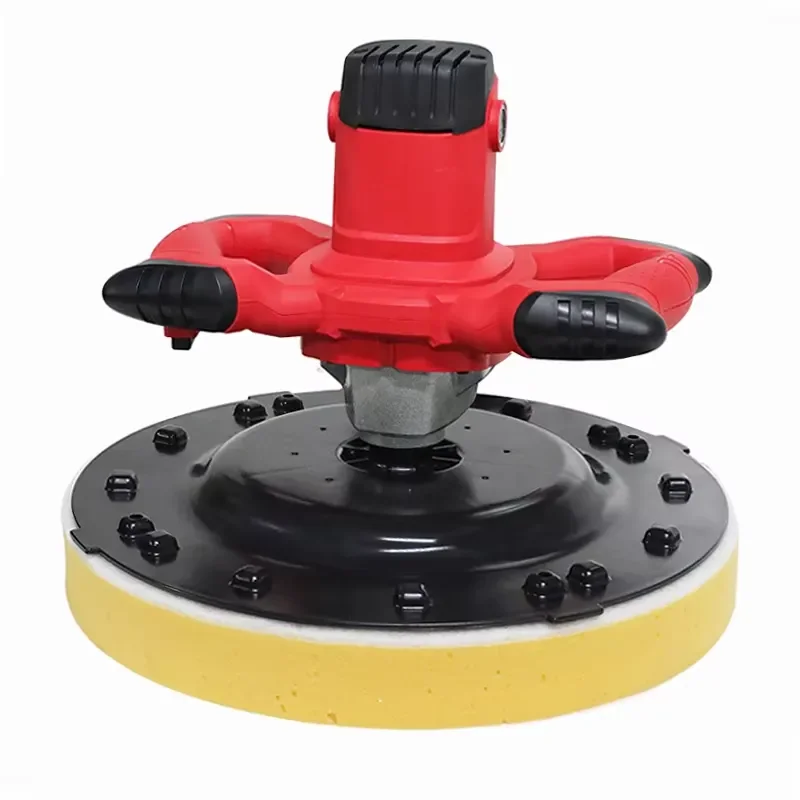 Industrial Electric Wall Polishing Machine Drywall Sander Sponge Plate 220V Brushless Motor 850W Pure Copper Housing Six